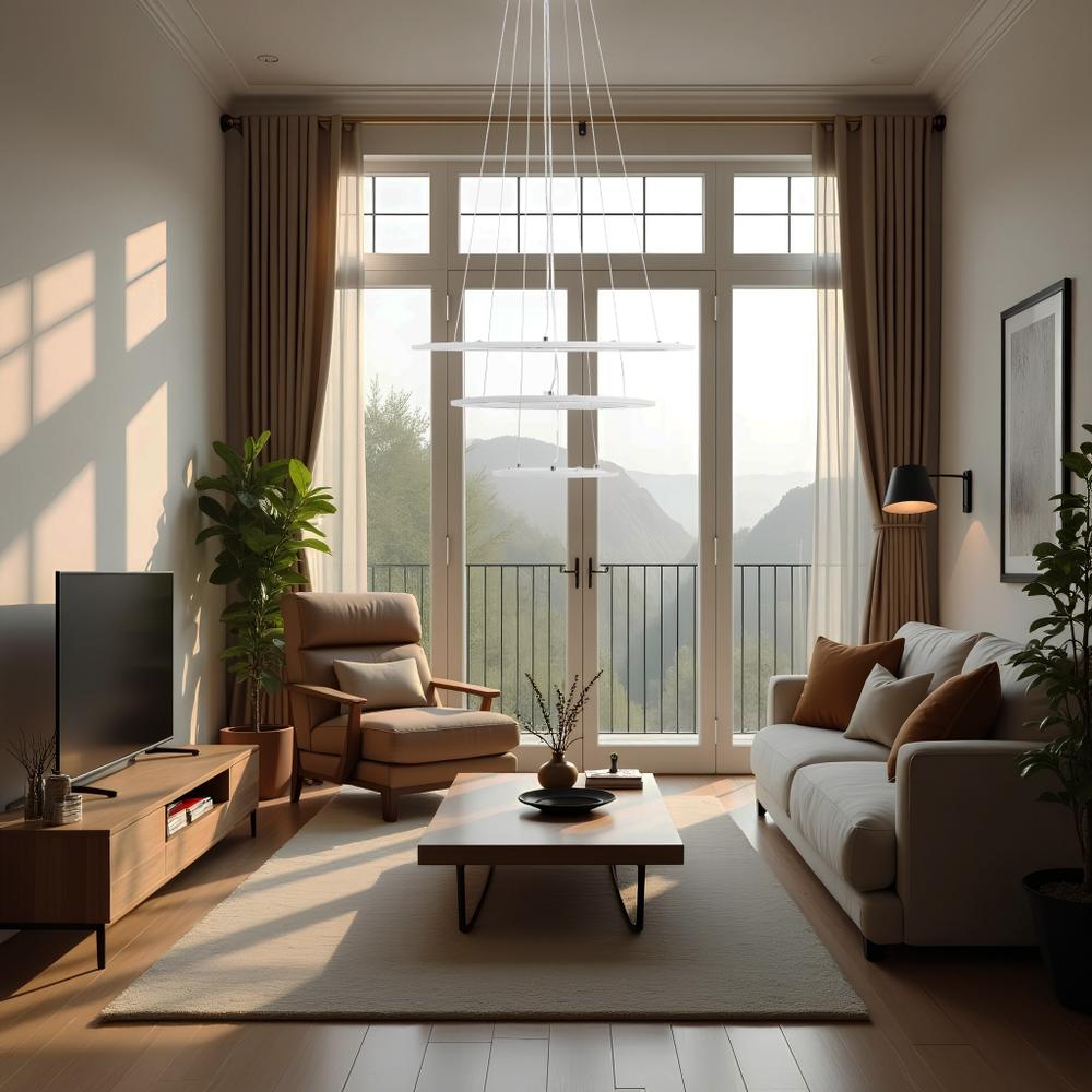 HÄNGLANDE LED-LAMPA G042-3CP GULD