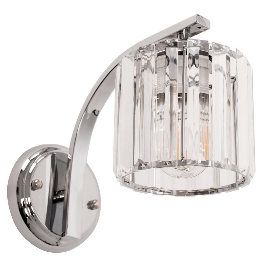 Vägglampa metall kristall APP509-1W KROM