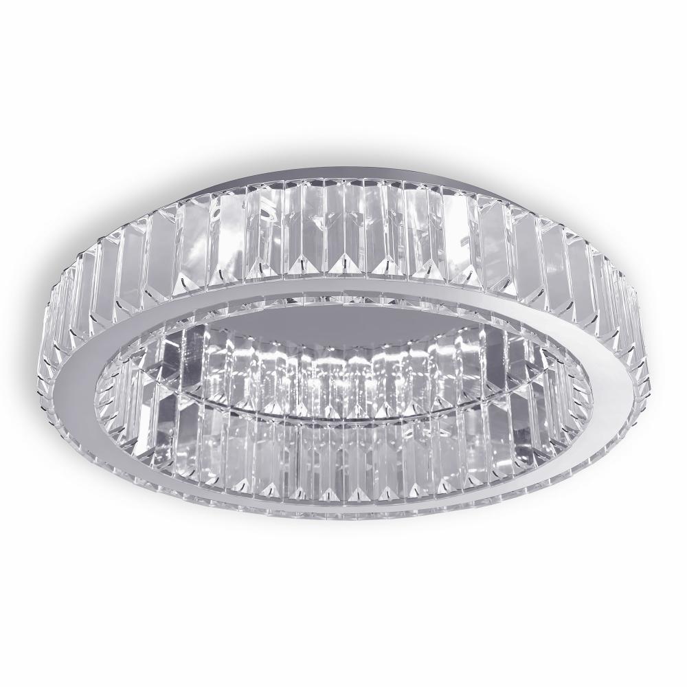 KRYSSTALLAMPA PLAFOND APP1744-C 50 cm KROM