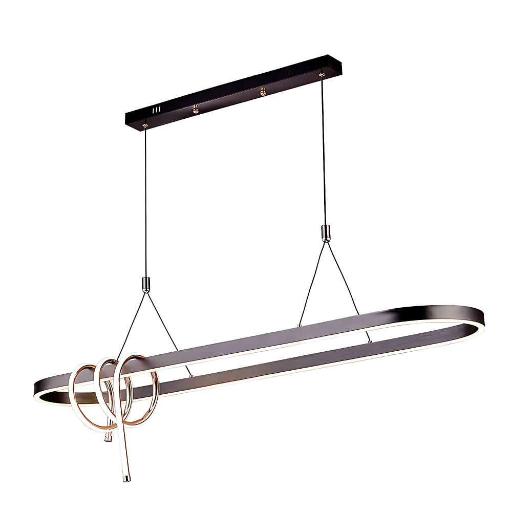 Hängande LED-lampa LHJ040-CP 120 cm SVART