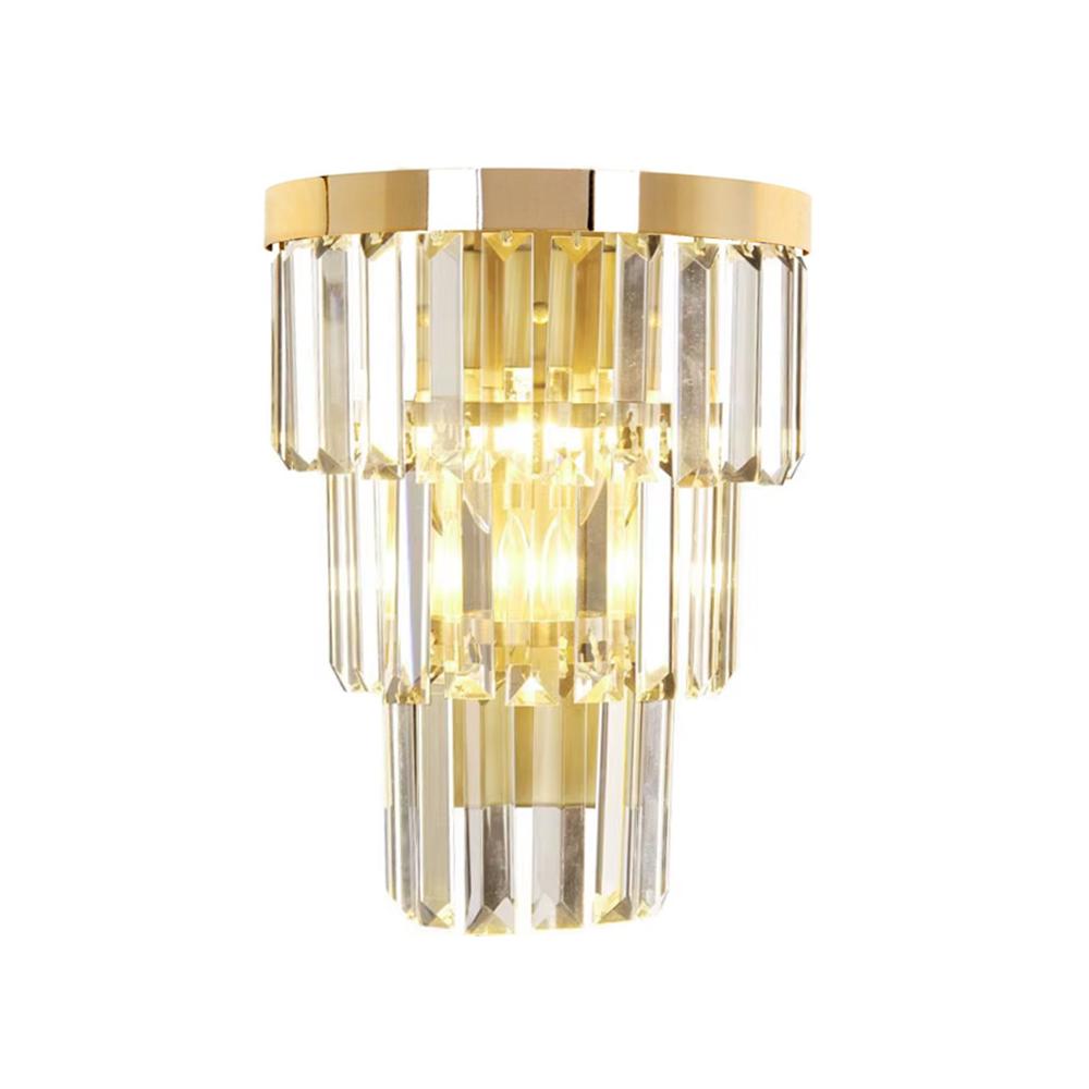 Kristallvägglampa APP1535-1W Guld