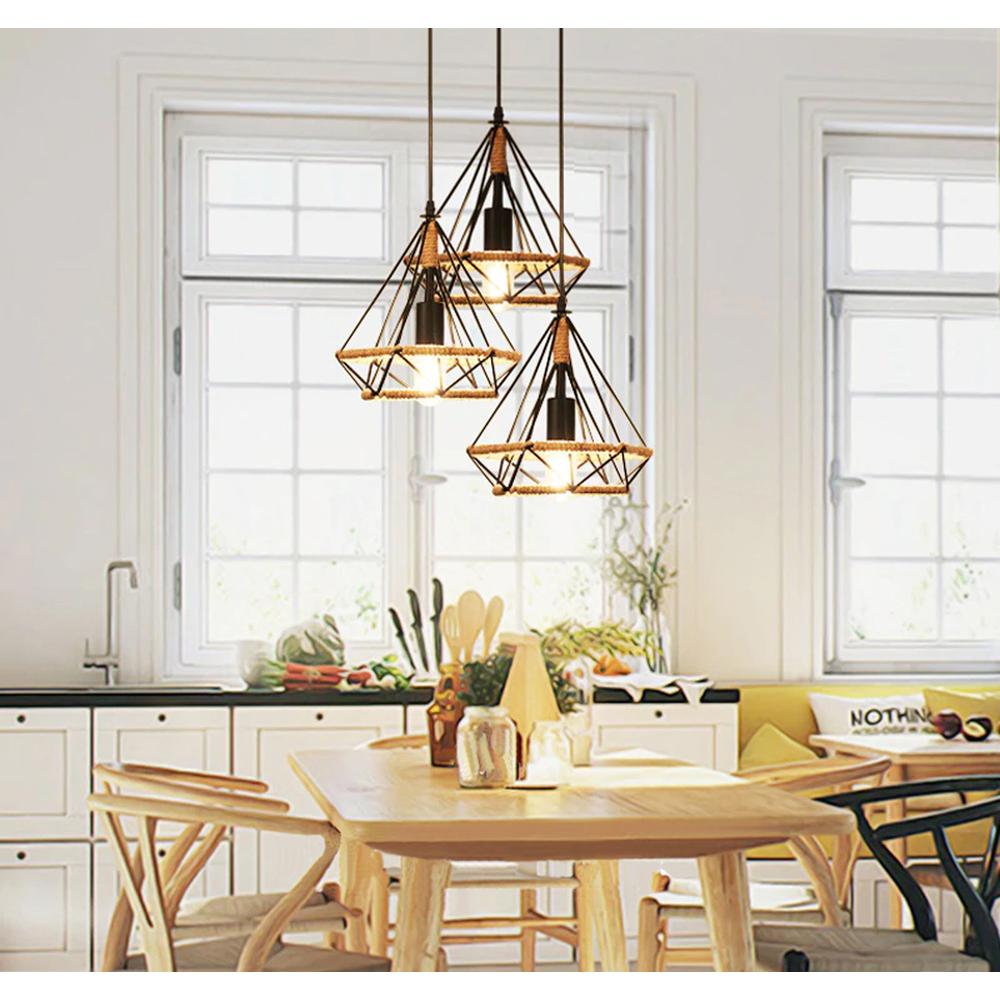 Lampe Géométrique Corde APP678-1CP