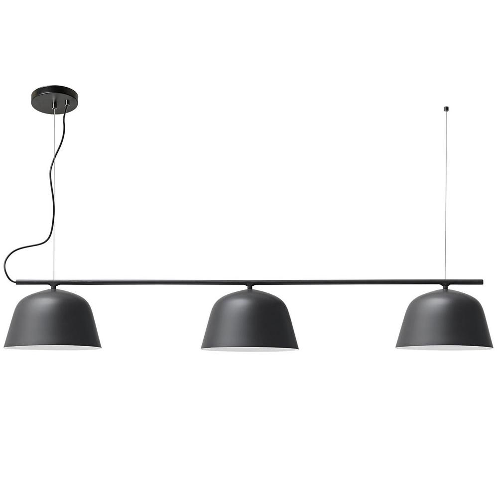 HÄNGENDE TAKLAMPA APP1478-3CP SVART