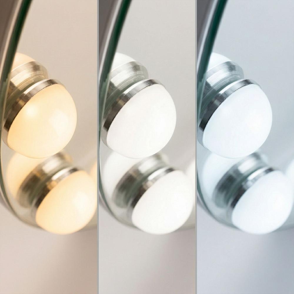 Spegel LED Style L.Gold 30x40
