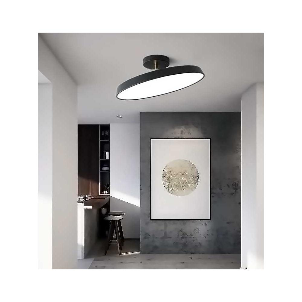 Justerbar Hänglampa APP860-C 50 cm Svart