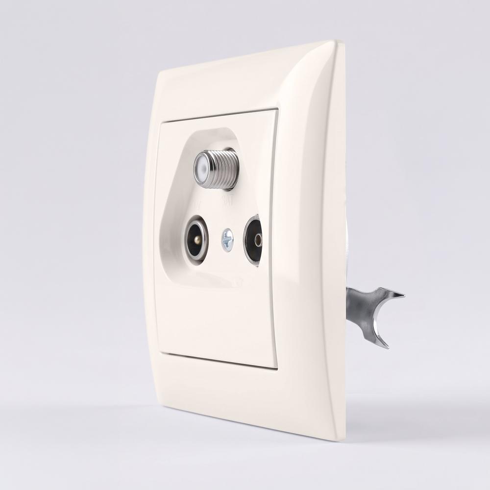 RTV-SAT Antenos Lizdas su Rėmeliu OSTE JNH011-A BEIGE