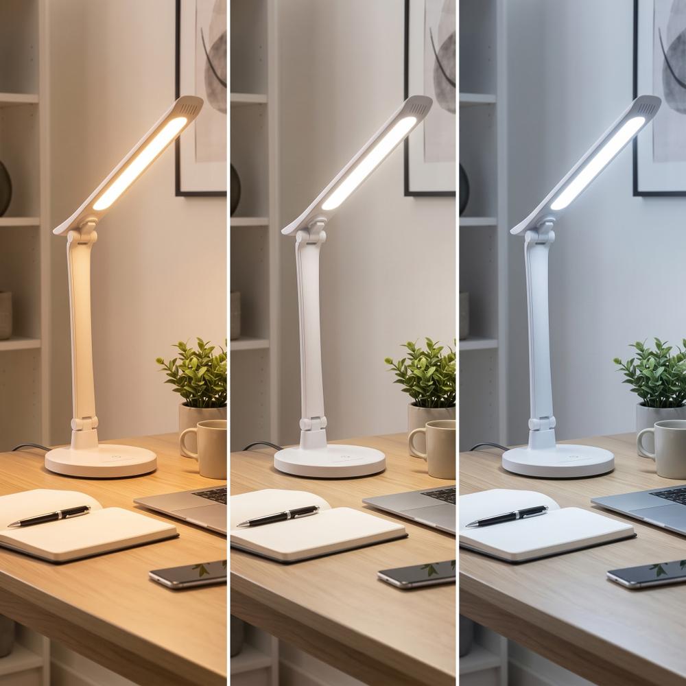 Desk Lamp JNH048-T White
