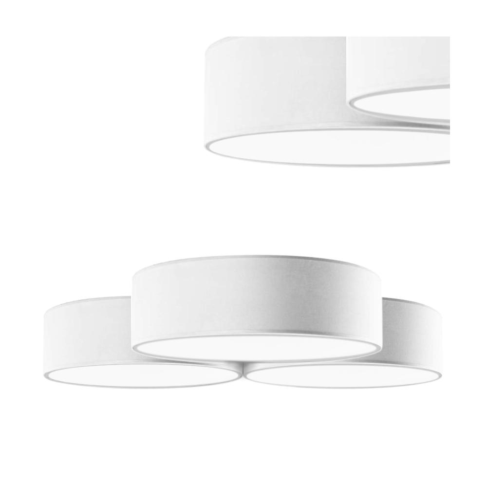 Taklampa Plafond APP879-C Triple 3x40cm Vit