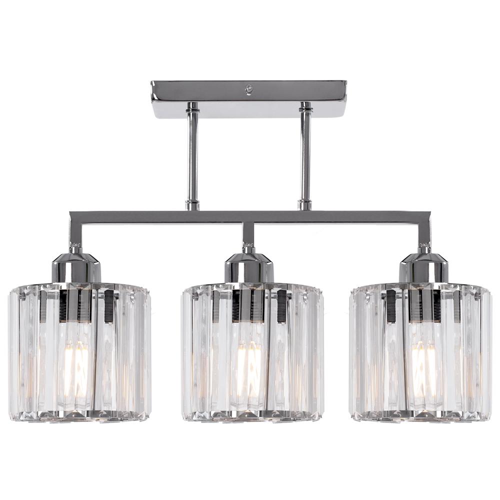 HÄNGLAMPA GLAMOUR 3xE27 392228 KROM