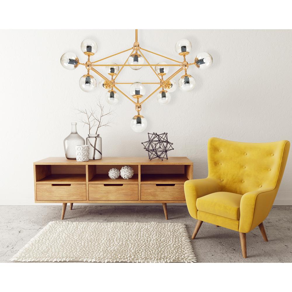 Taklampa i guld APP267-15C