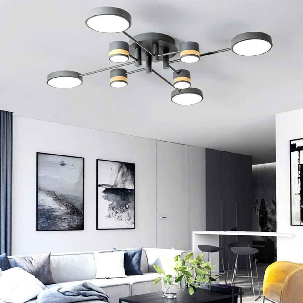 TAKLAMPA APP528-8C Grå