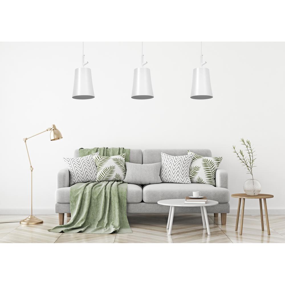 Taklampa hängande APP1035-1CP Vit