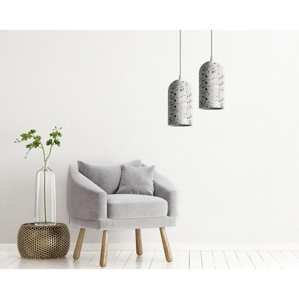 Betonghänglampa APP996-1CP B Vit