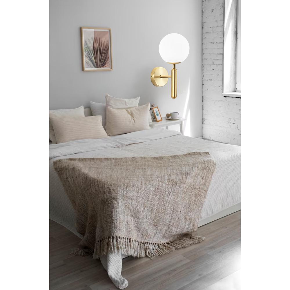 Vägglampa G098-1W Guld