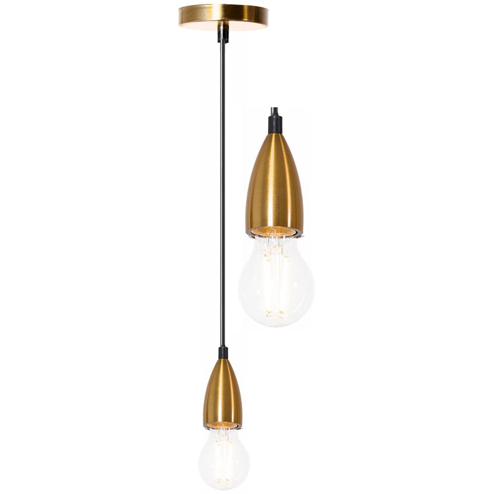 Taklampa Pendel Armatur APP359-1CP Koppar