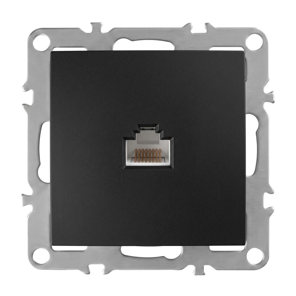 Розетка RJ45 OSTE JNH010-S BLACK