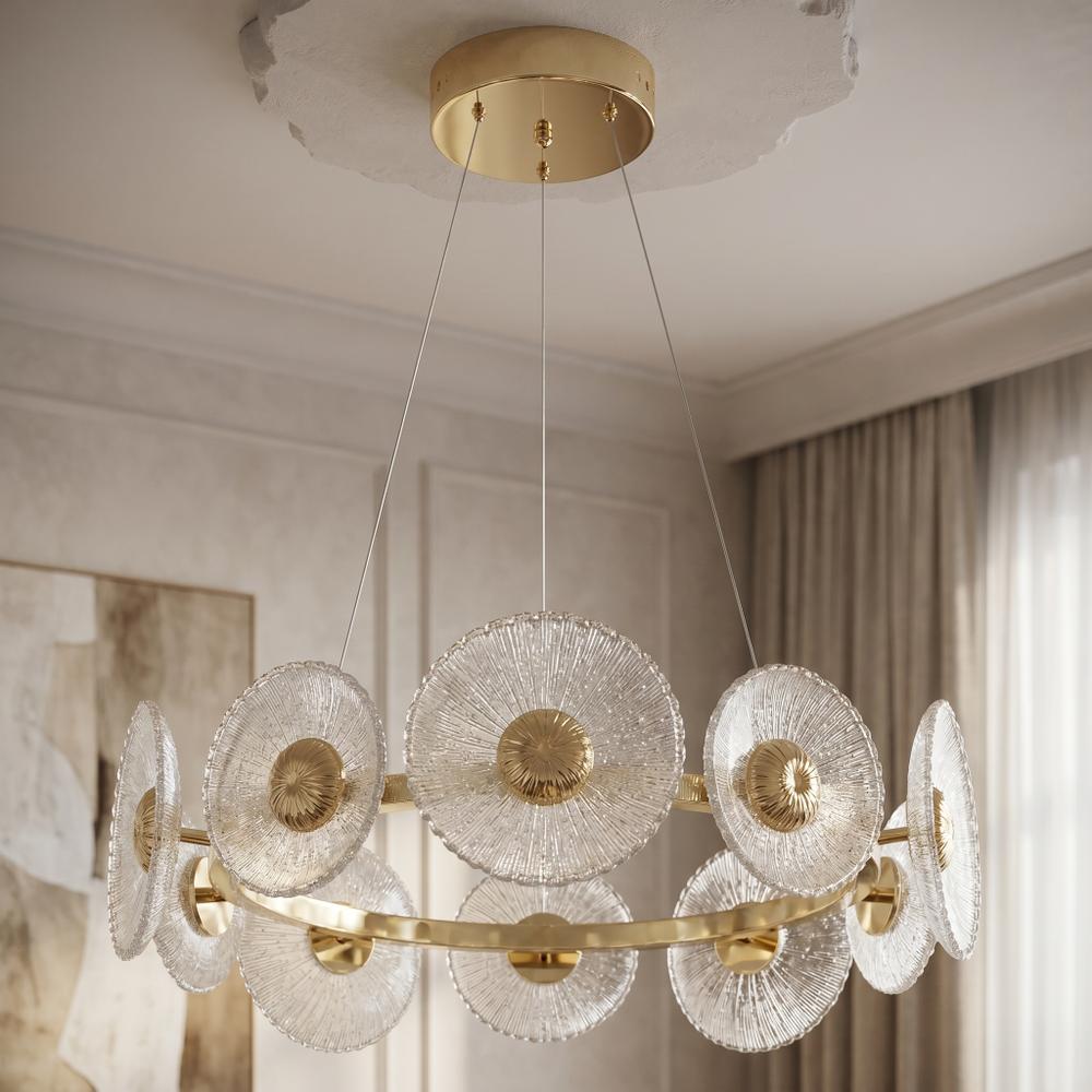 HÄNGANDE TAKLAMPA SWE071-CP 60cm GOLD