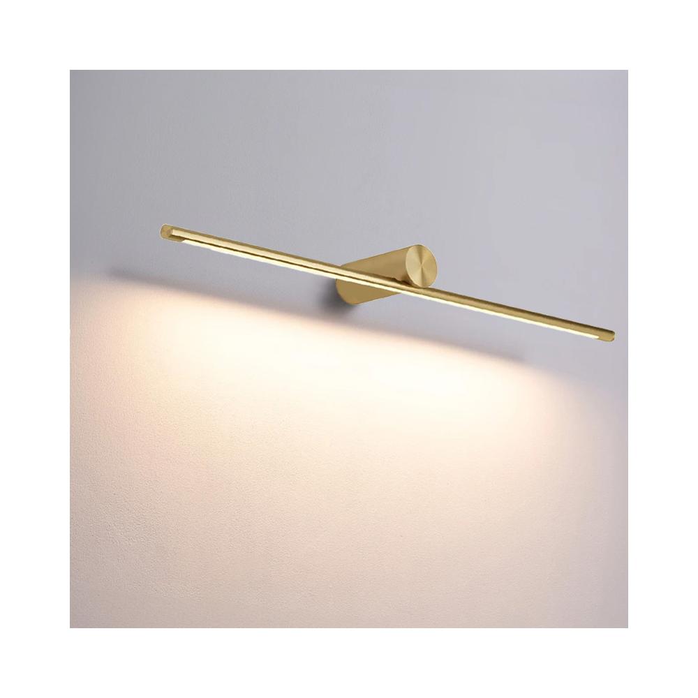 BADRUMSVÄGGSLAMPA LED 60 CM APP1348 GAMMAL GULD