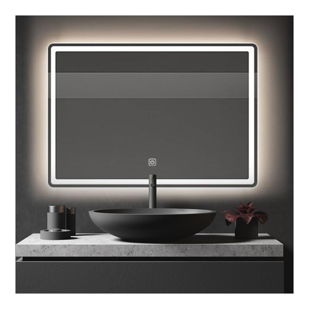 LED-VÄGGSPEGEL 80x60 cm P10407