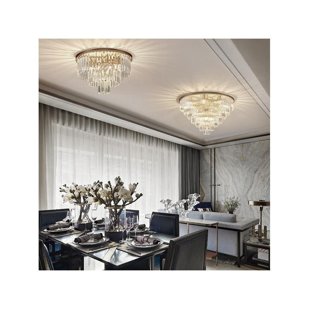KRYSSTALLAMPA PLAFOND APP780-7C