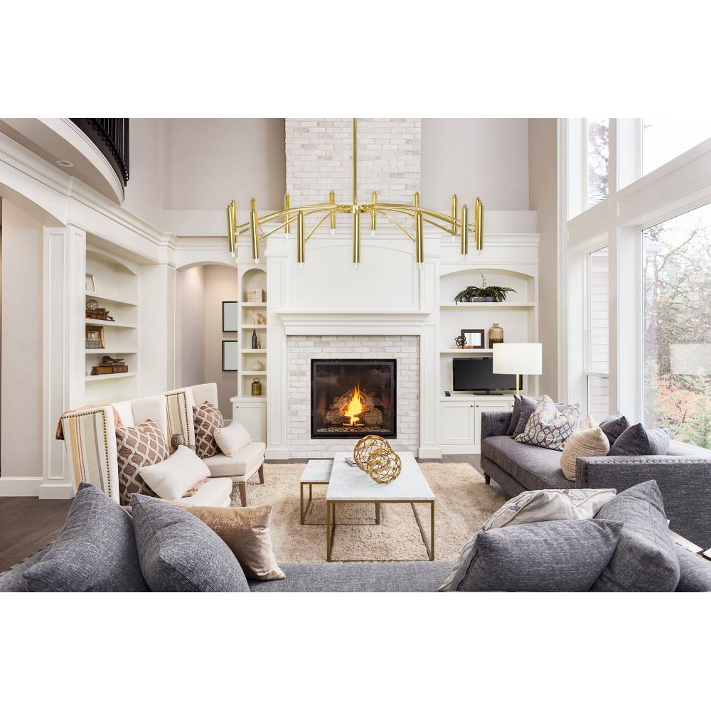 Takplampa APP1197-15CP Guld