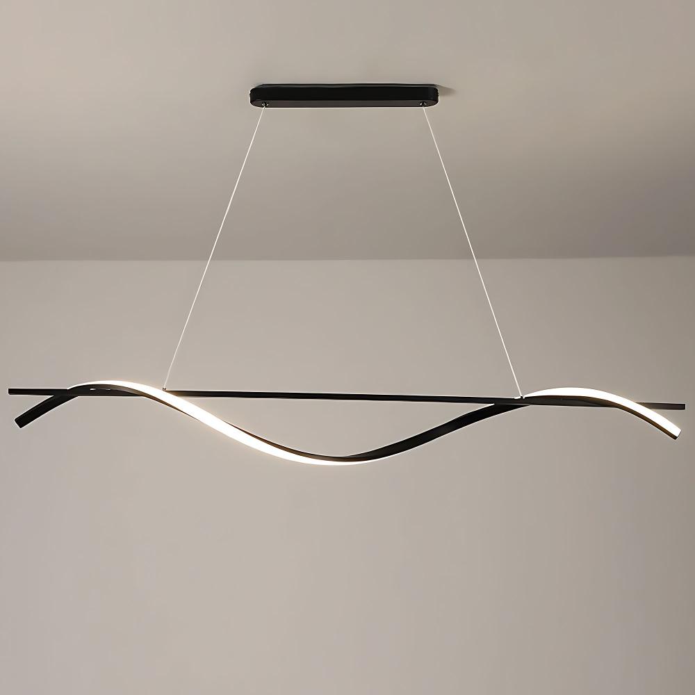 Hängande lampa LHJ019-CP 120 cm BLACK