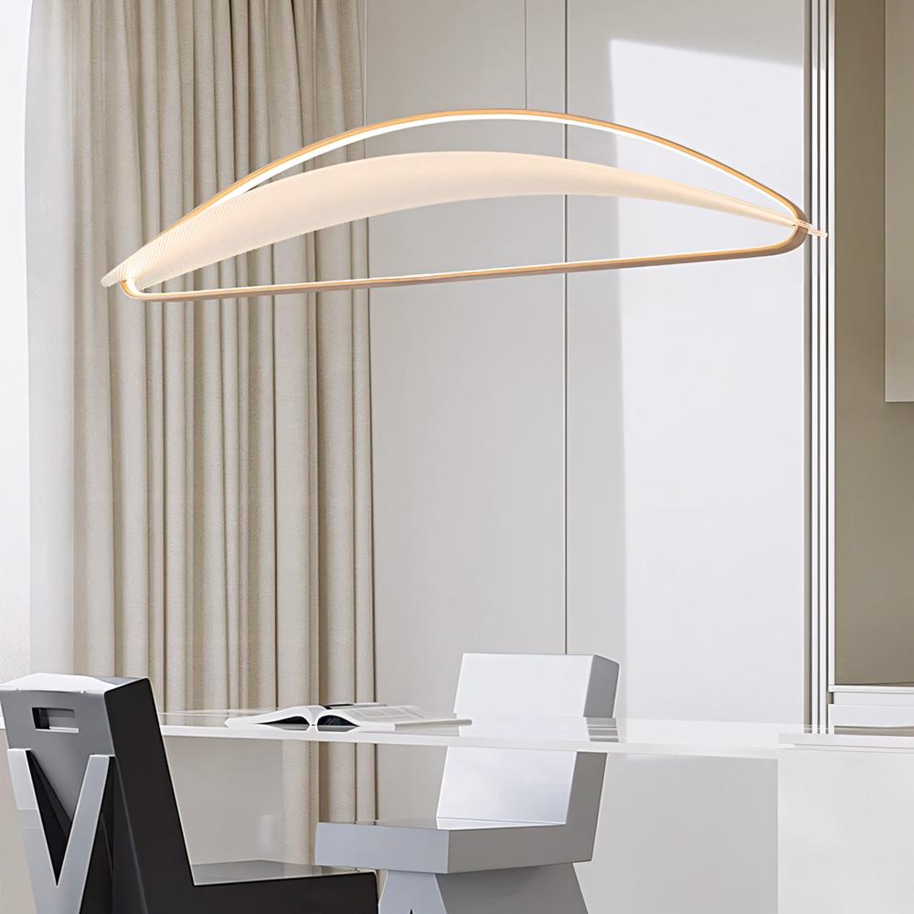 HÄNGENDE LED-TAKLAMPA G124-CP Guld