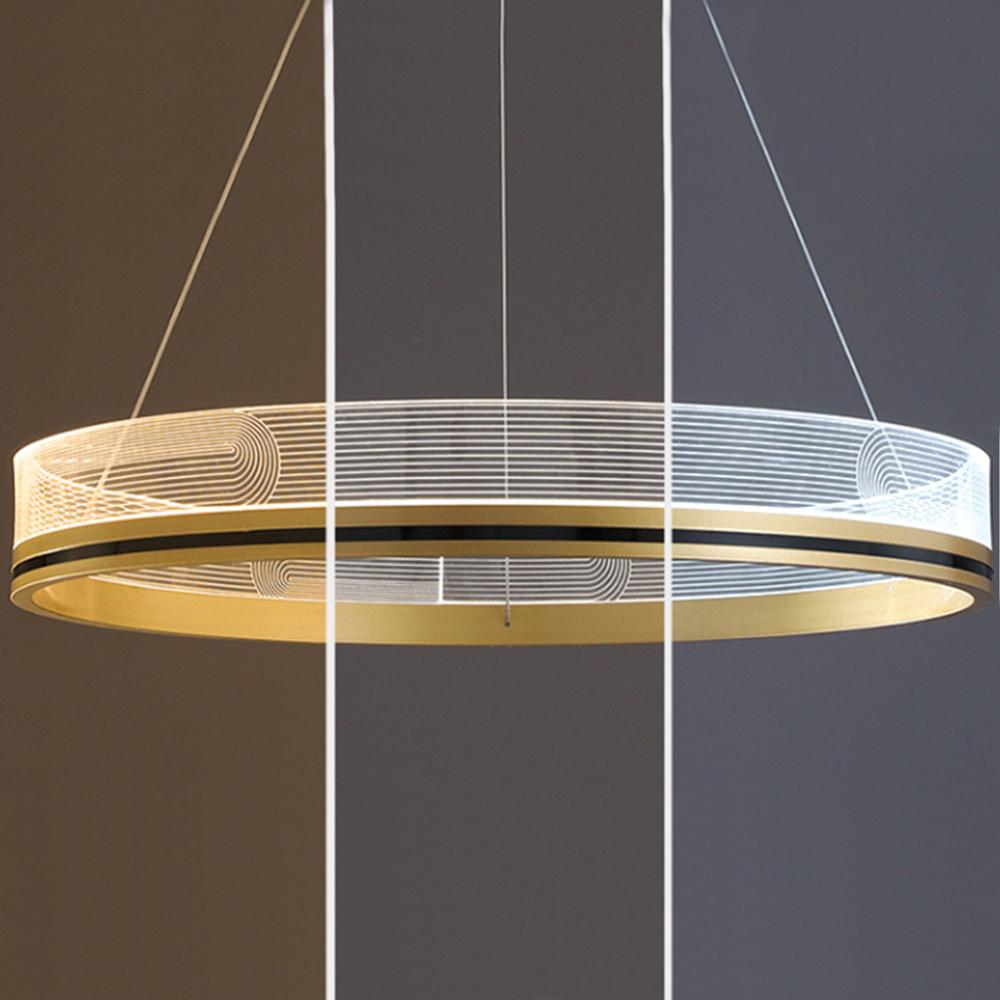 Hänglampa APP1189-CP Guld 40 cm