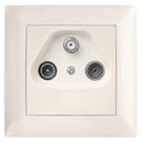 RTV-SAT Antenos Lizdas su Rėmeliu OSTE JNH011-A BEIGE
