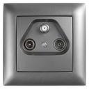 RTV-SAT Antenos Lizdas su Rėmeliu OSTE JNH011-A GREY