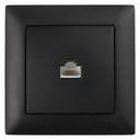 Розетка RJ45 с Рамка OSTE JNH010-S BLACK