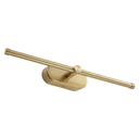 Kúpeľňové nástenné LED svietidlo APP1892-1W 40 cm BRUSH GOLD