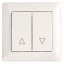 Interruttore per Veneziane con Cornice OSTE JNH009-W BEIGE