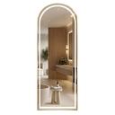 LED-SPEGEL Orbit 60x170 cm Borstat Guld