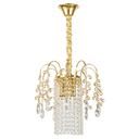 Kristall-pendellampa SWE090-CP 30cm GOLD