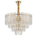 Kristall-pendellampa SWE088-CP 40cm GOLD