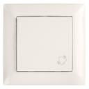 Doorbell Push Button with Frame OSTE JNH008-W BEIGE