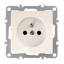 Prise simple avec terre OSTE JHN001-G Beige
