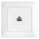 Розетка RJ45 с Рамка OSTE JNH010-S WHITE