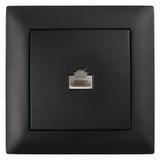 Розетка RJ45 с Рамка OSTE JNH010-S BLACK