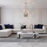 Glaspendellampa APP564-1CP KROM