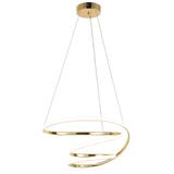 Modern taklampa LED G080-1CP Guld