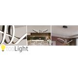 Modern taklampa LED + FJÄRRKONTROLL APP823-CP Svart