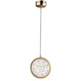 Suspension en Cristal LED LHJ100-1CP Złota