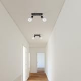 Taklampa Spot Plafond APP696-2C Svart