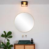 VÄGGLAMPA VÄGGLYKTA APP1305-2W SVART