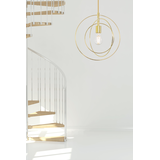Metallisk Ringformad Taklampa APP286-1CP Guld