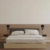 VÄGGLAMPA VÄGGLYKTA APP1610-2W Svart