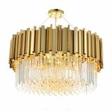 Kristalltaklampa APP601-C Guld