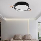 Taklampa Plafond Moon APP864-C Svart
